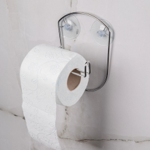 Uchwyt na papier toaletowy z przyssawkami